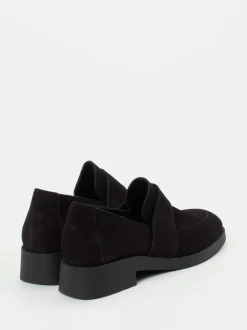 Arche – Loafer aus Nubukleder in Schwarz