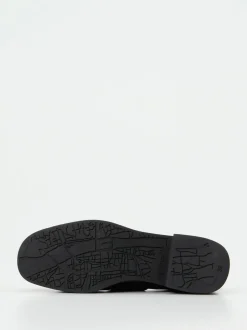 Arche – Loafer aus Nubukleder in Schwarz