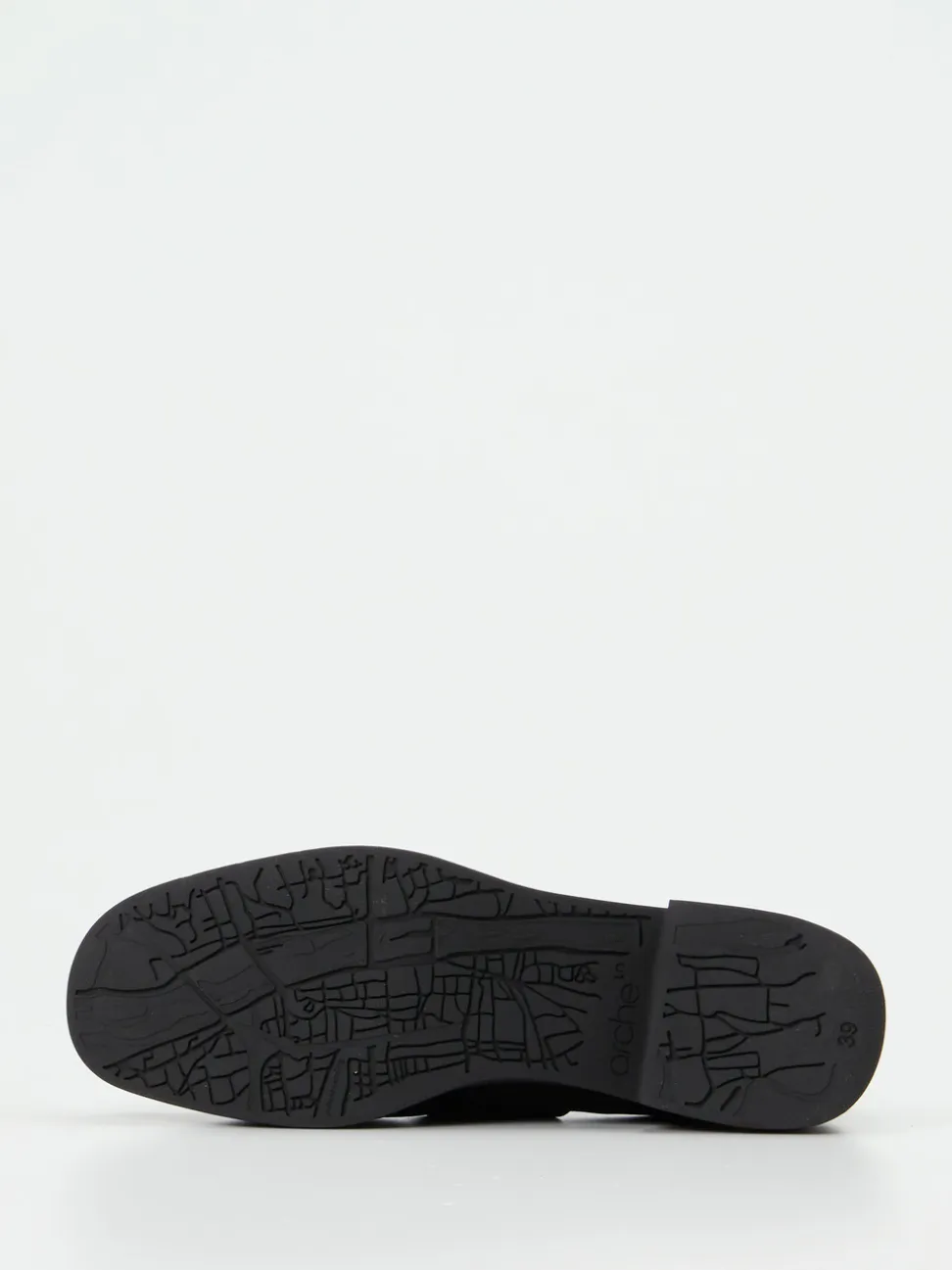 Arche – Loafer aus Nubukleder in Schwarz