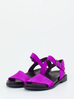 Arche – Riemchensandale aus Nubukleder Pink-Violett