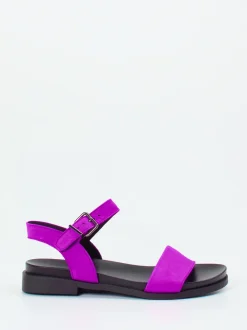 Arche – Riemchensandale aus Nubukleder Pink-Violett