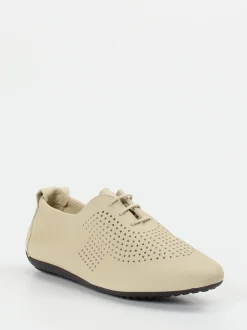 Arche – Schnürschuh aus Nubukleder in Beige