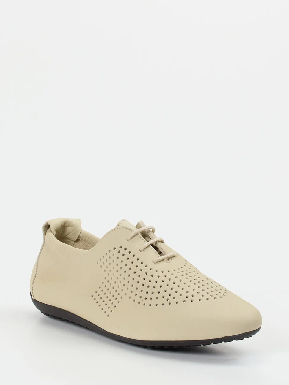 Arche – Schnürschuh aus Nubukleder in Beige