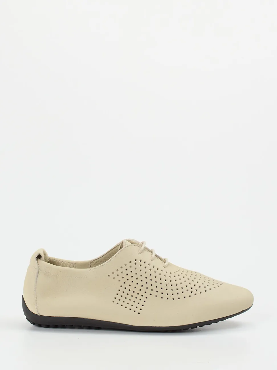 Arche – Schnürschuh aus Nubukleder in Beige