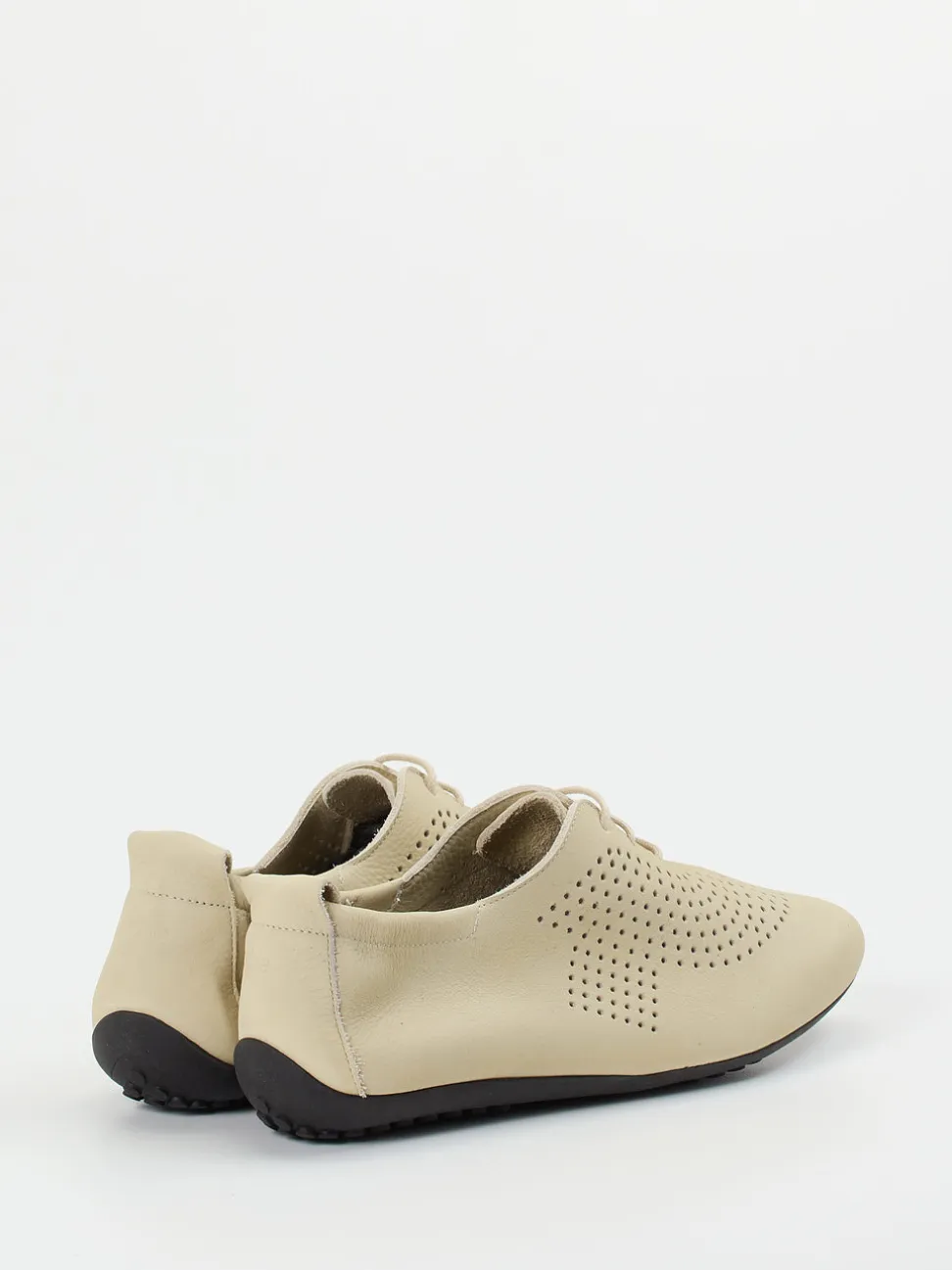 Arche – Schnürschuh aus Nubukleder in Beige