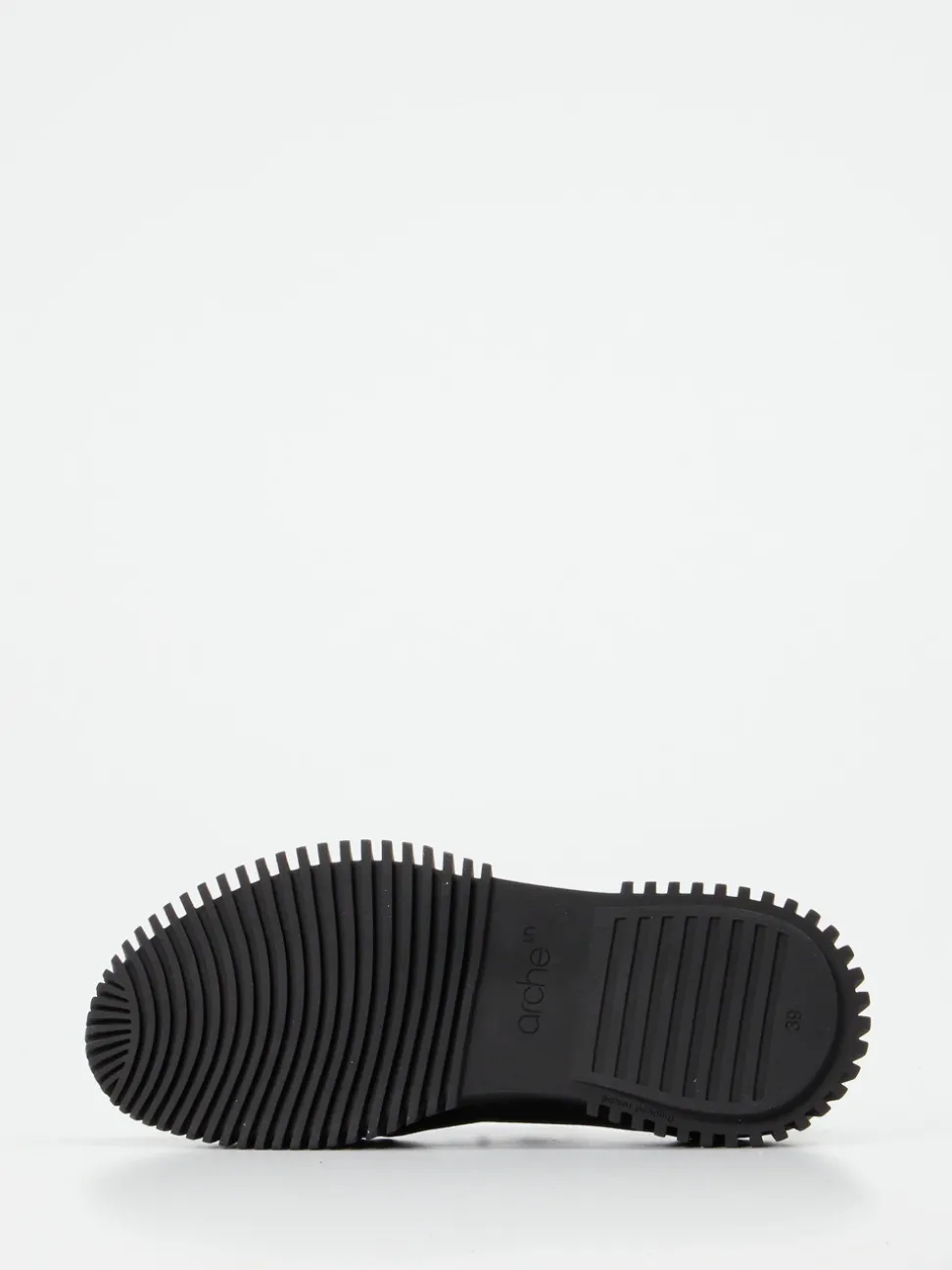 Arche – Schnürschuhe aus Kalbleder Schwarz-Weiß