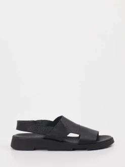 Arche – Slingback-Sandalen aus Känguruleder schwarz