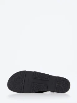 Arche – Slingback-Sandalen aus Känguruleder schwarz