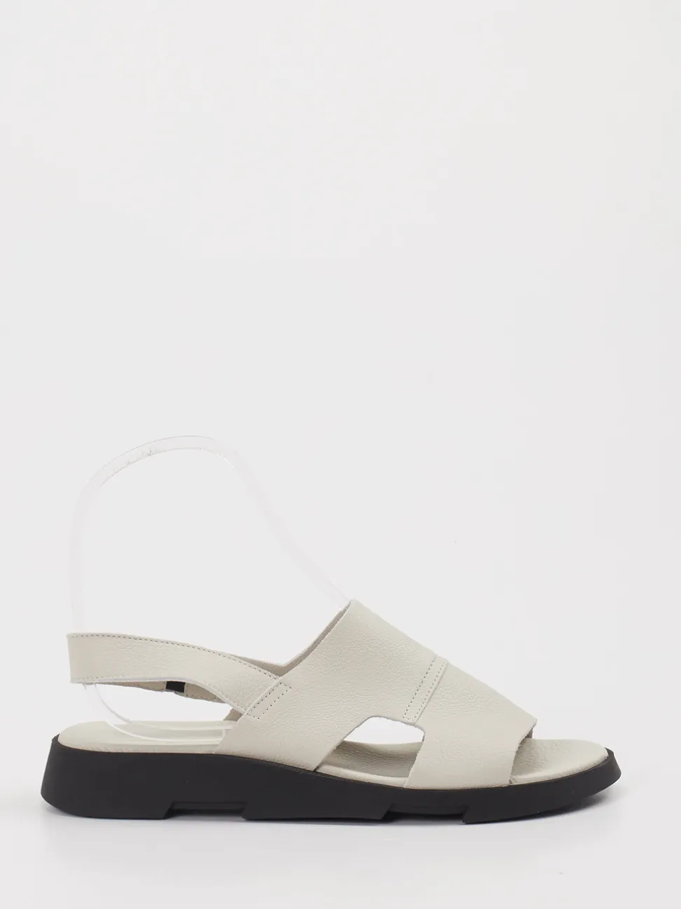 Arche – Slingback-Sandalen aus Känguruleder cremeweiß