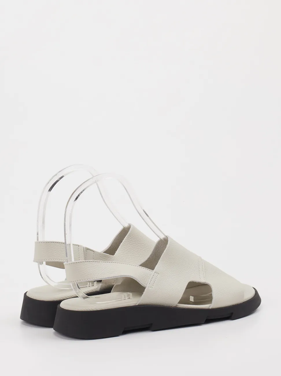 Arche – Slingback-Sandalen aus Känguruleder cremeweiß