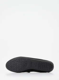 Arche – Slipper aus Nubukleder in Schwarz