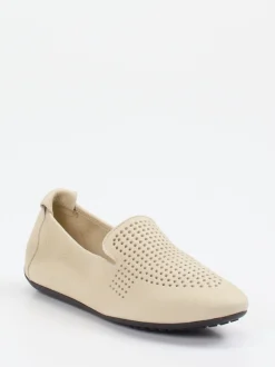 Arche – Slipper aus Nubukleder in Beige