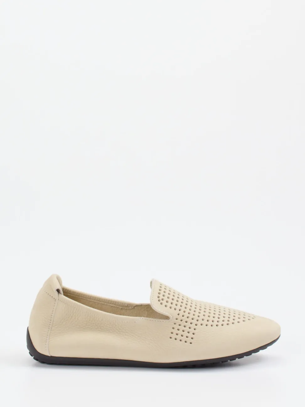 Arche – Slipper aus Nubukleder in Beige