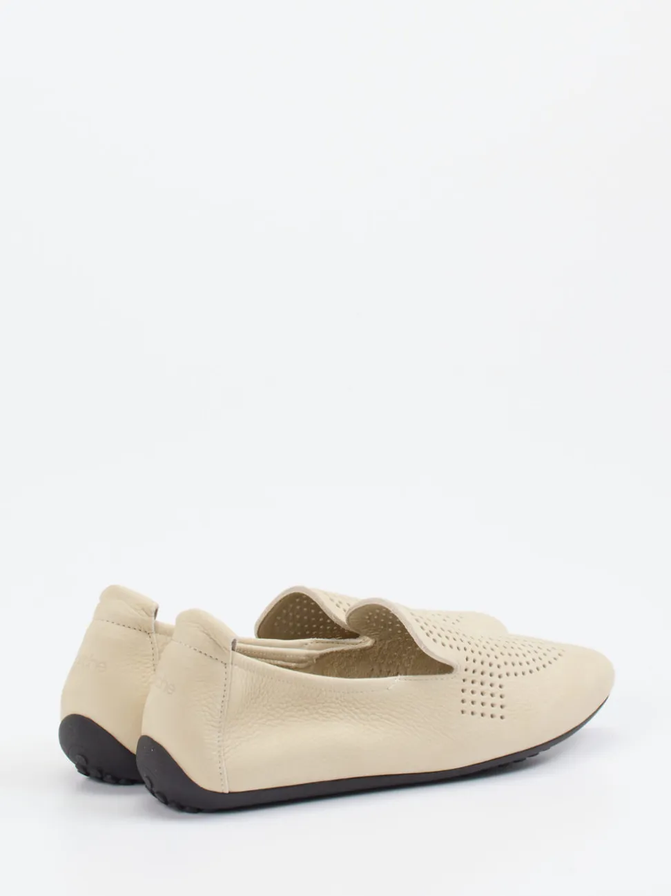Arche – Slipper aus Nubukleder in Beige