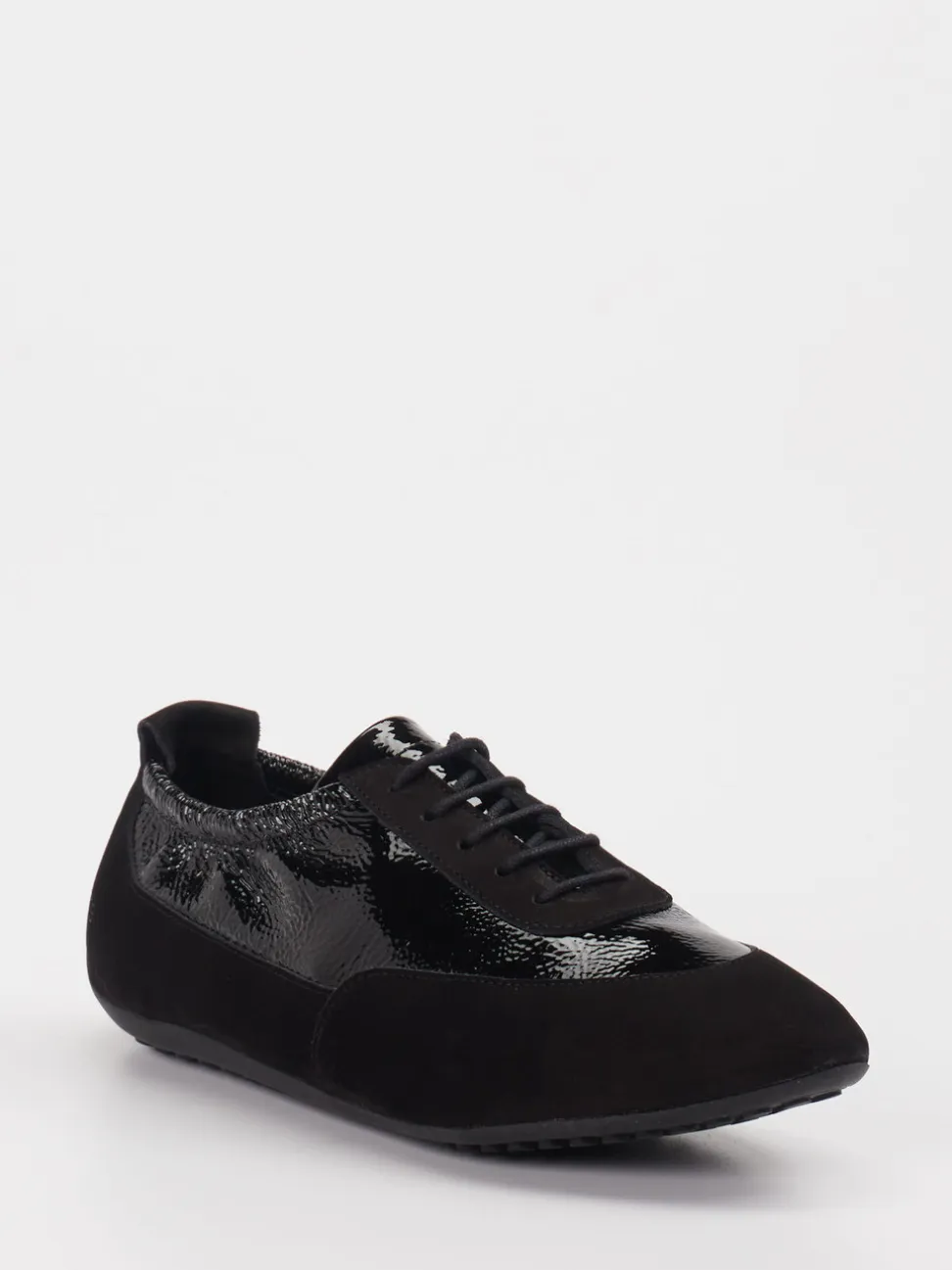 Arche – Sneaker aus Lackleder in Schwarz