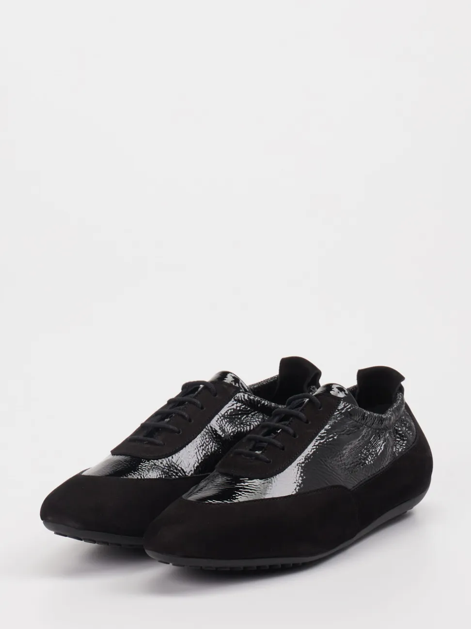 Arche – Sneaker aus Lackleder in Schwarz