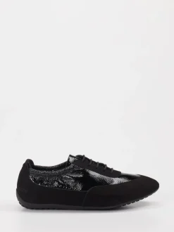 Arche – Sneaker aus Lackleder in Schwarz