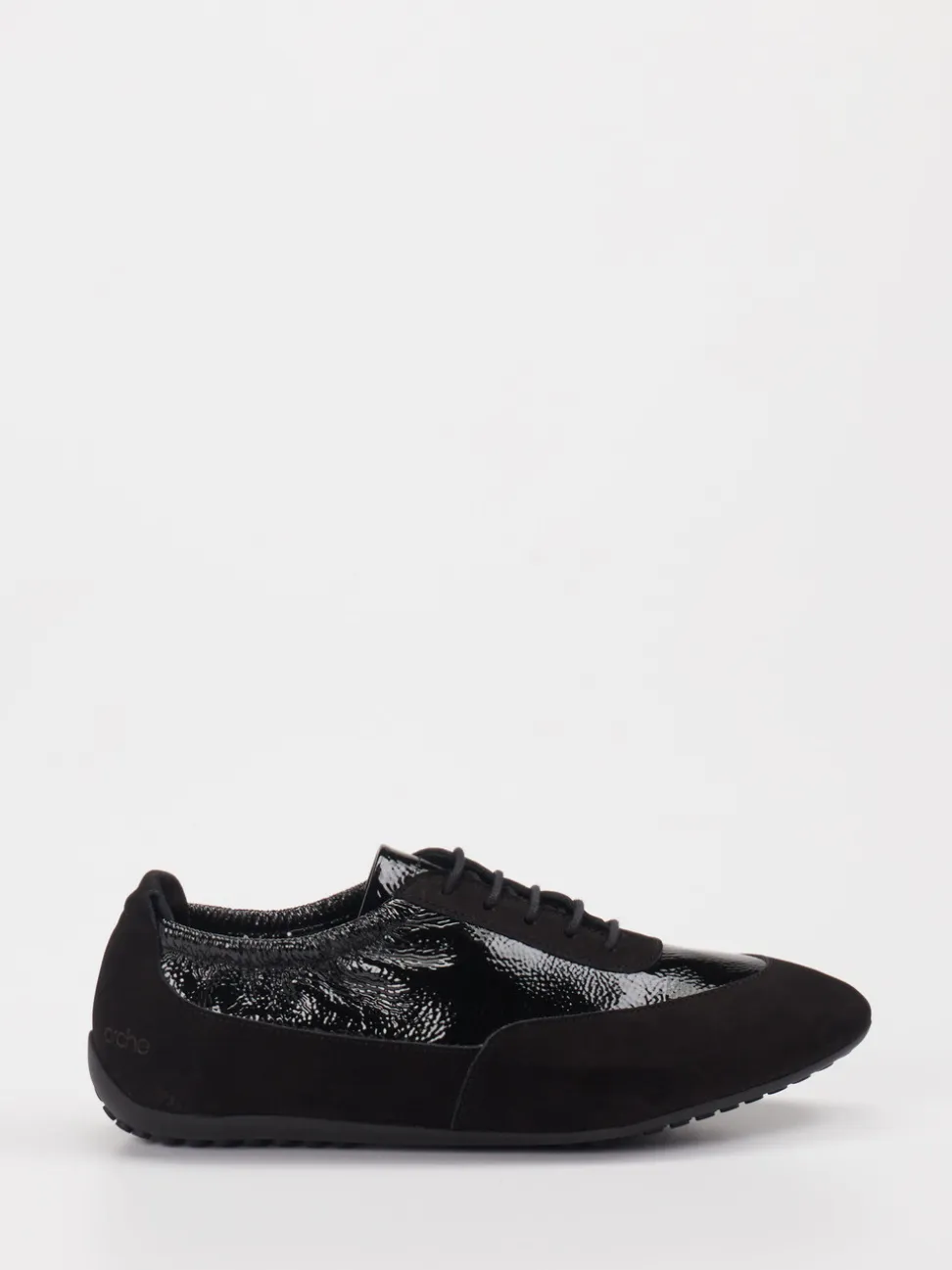 Arche – Sneaker aus Lackleder in Schwarz