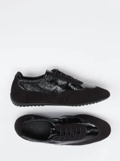 Arche – Sneaker aus Lackleder in Schwarz