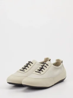 Arche – Sneaker aus Leder in Cremeweiß