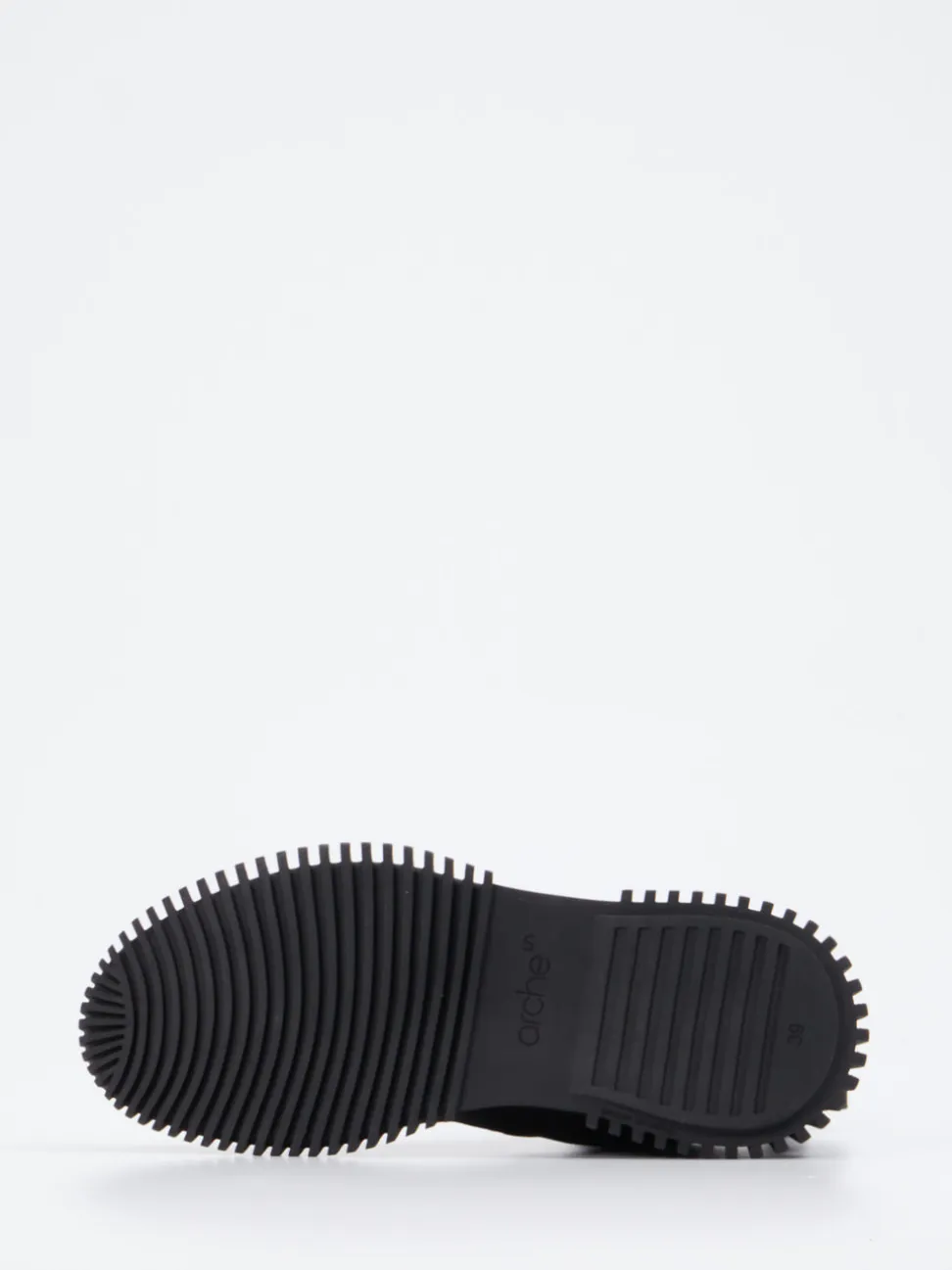 Arche – Sock-Boots aus Textil und Leder schwarz