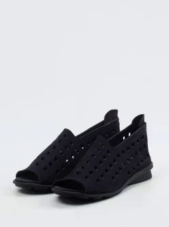 Arche – Sommersandalen aus Nubukleder in Tiefblau