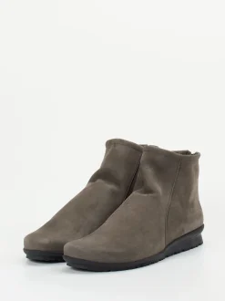 Arche – Stiefelette aus Nubukleder in Grau