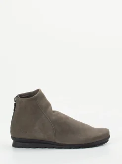 Arche – Stiefelette aus Nubukleder in Grau