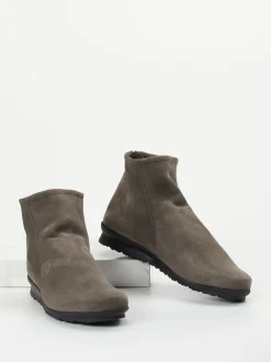 Arche – Stiefelette aus Nubukleder in Grau