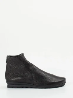 Arche – Stiefeletten aus Elchleder in Schwarz
