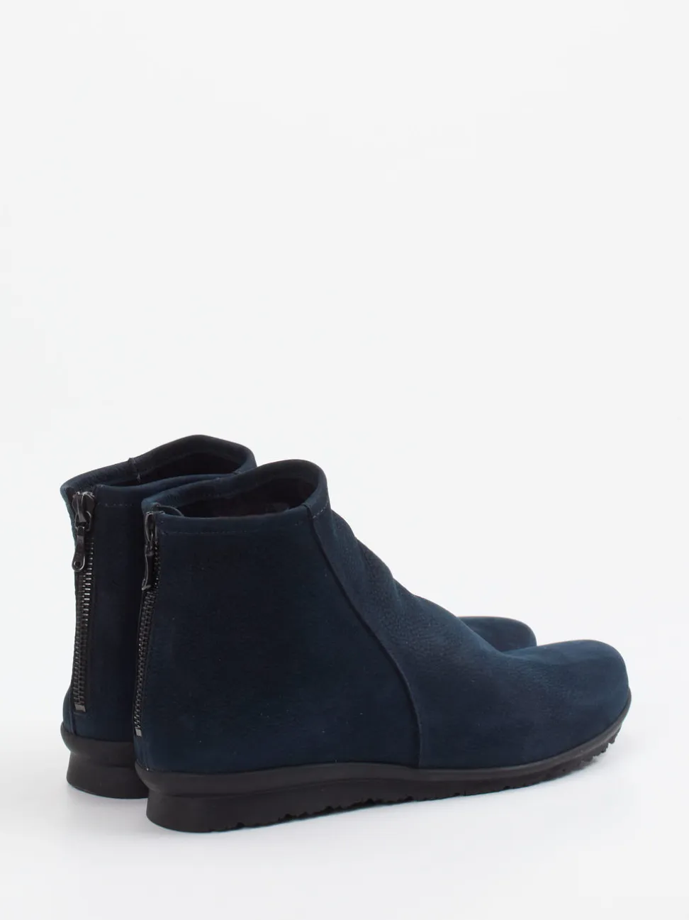 Arche – Stiefeletten aus Hirschleder in Dunkelblau