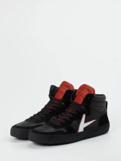 Archivio 22 – High-Top Sneaker aus Kalbleder schwarz