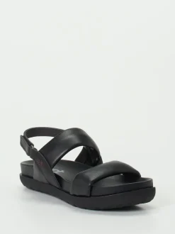 Art – Sandalette aus Kalbleder in Schwarz