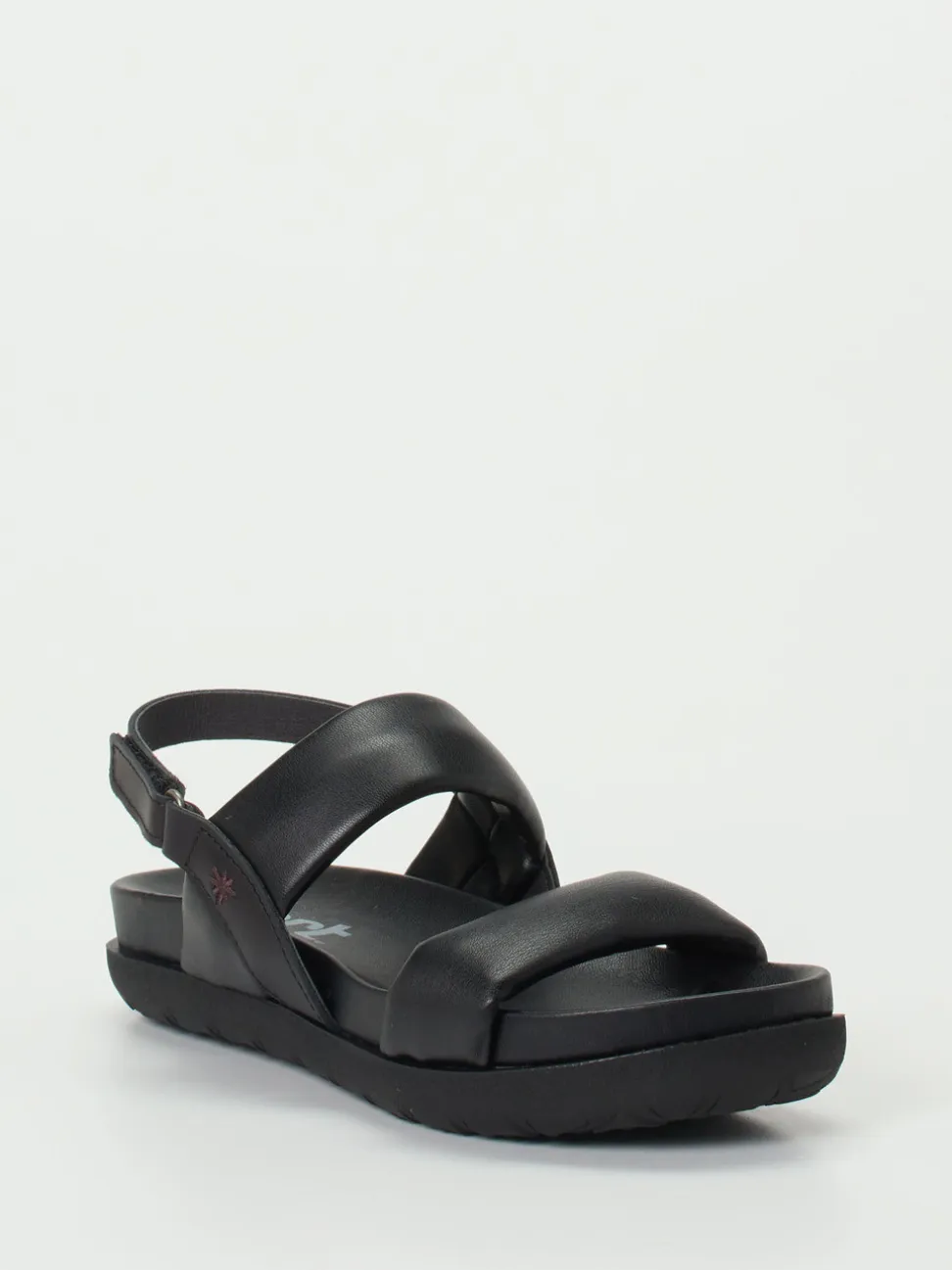 Art – Sandalette aus Kalbleder in Schwarz