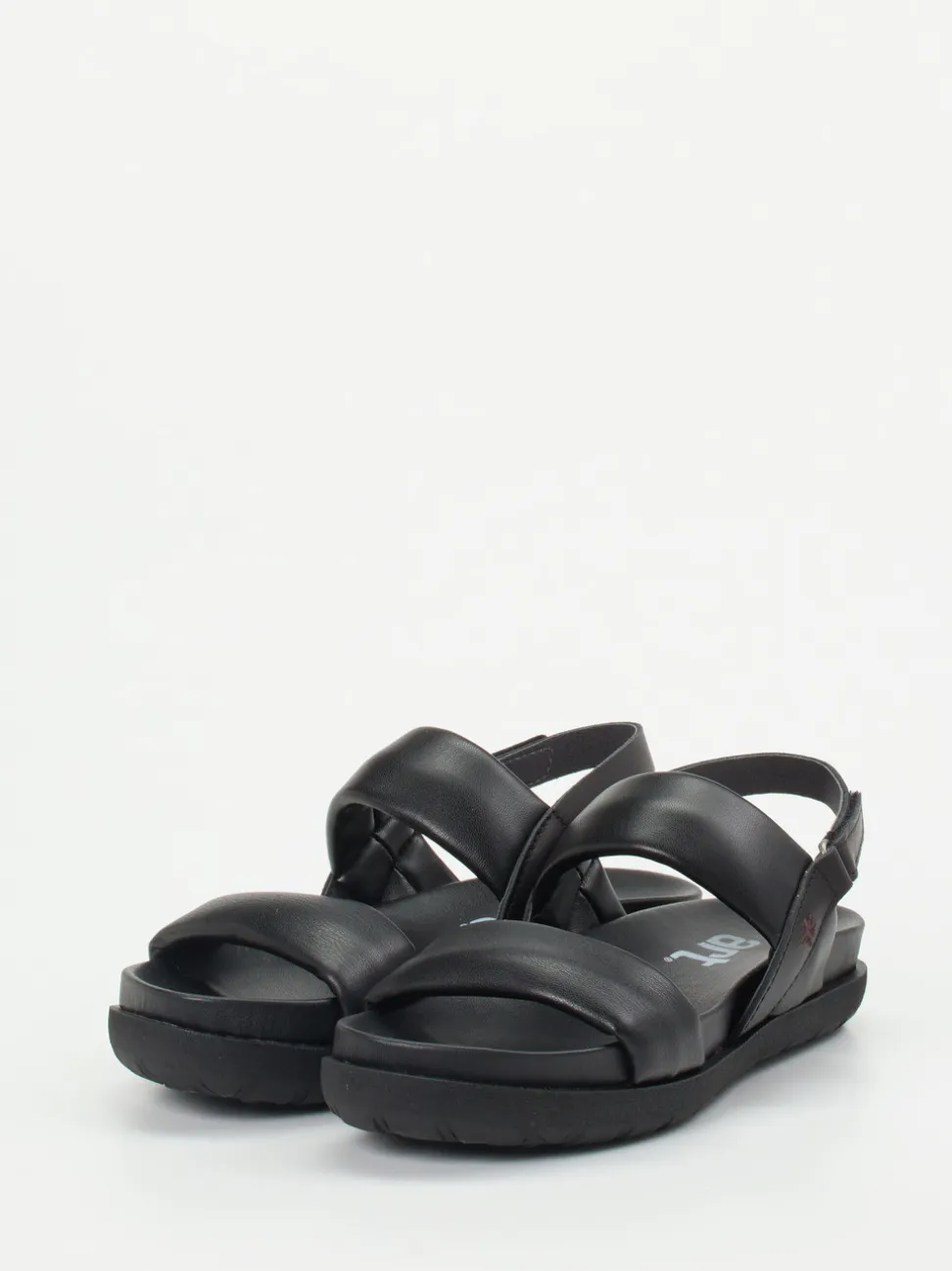 Art – Sandalette aus Kalbleder in Schwarz