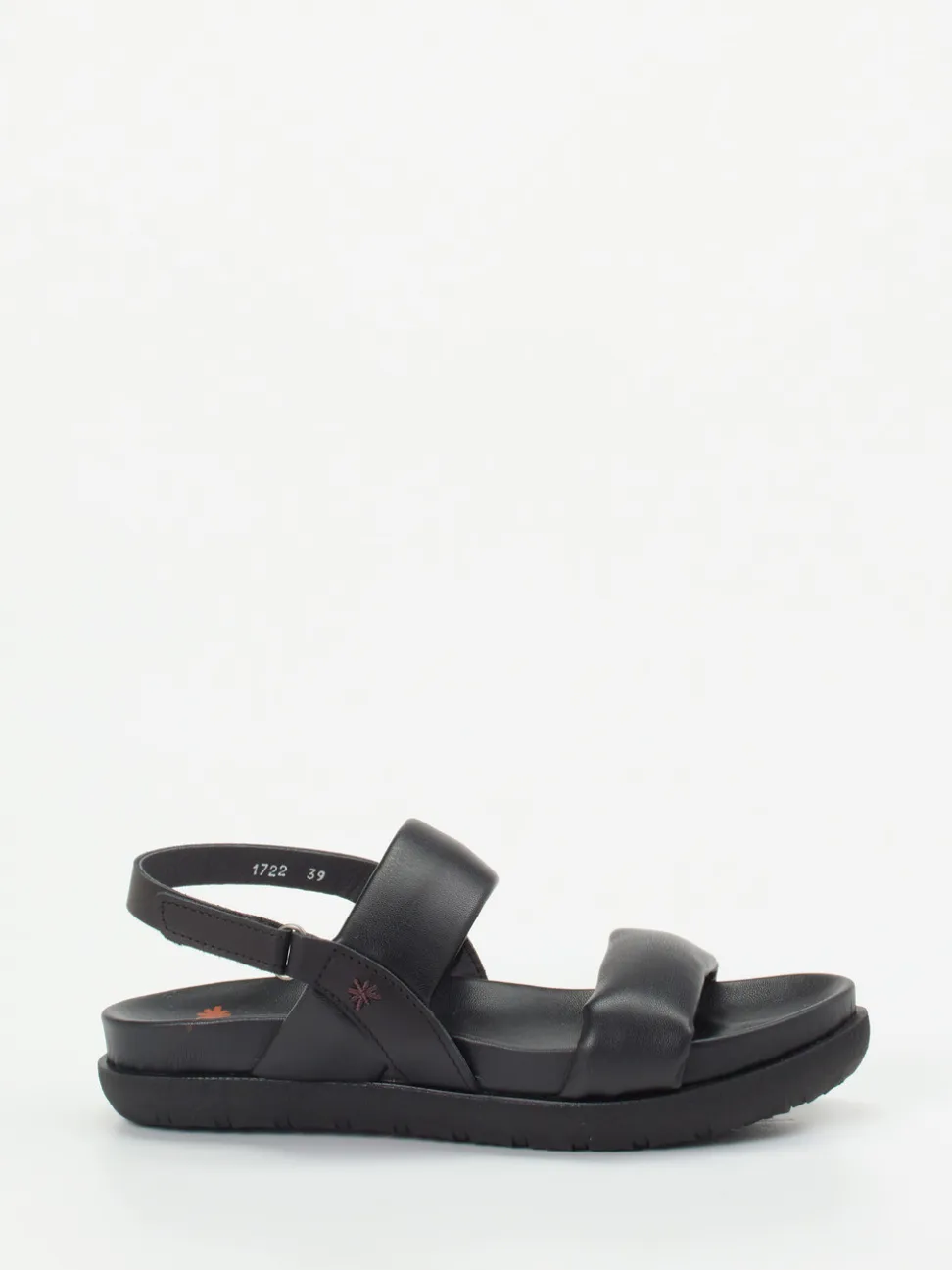 Art – Sandalette aus Kalbleder in Schwarz