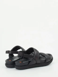 Art – Sandalette aus Kalbleder in Schwarz