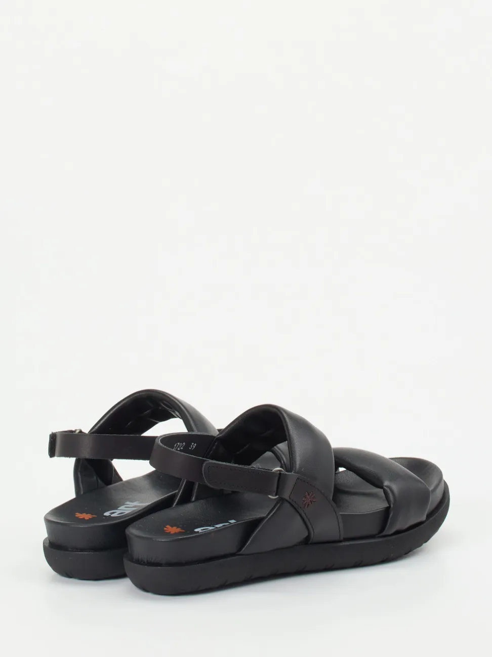 Art – Sandalette aus Kalbleder in Schwarz