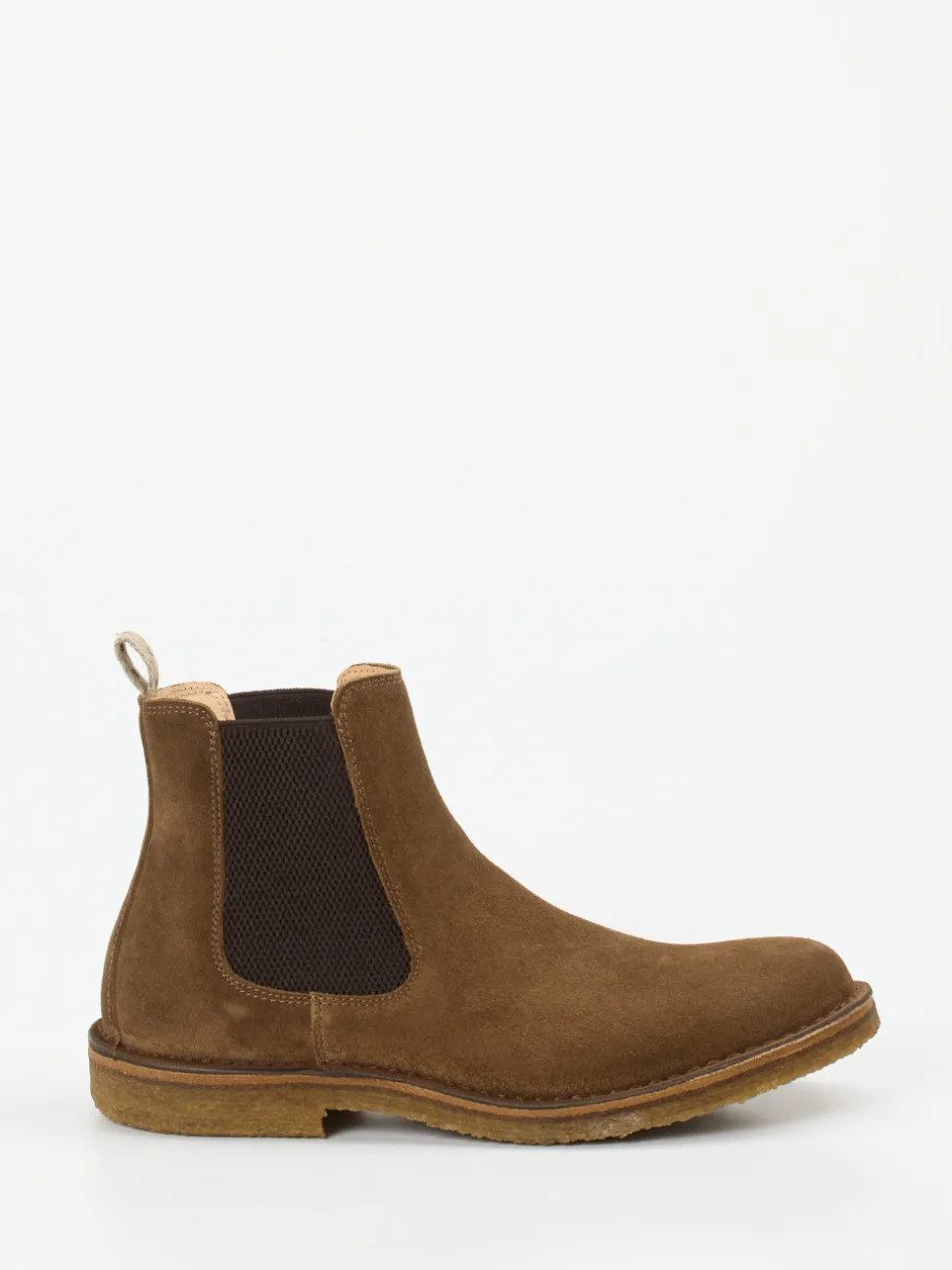 Astorflex – Chelsea Boots aus Veloursleder braun