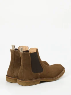 Astorflex – Chelsea Boots aus Veloursleder braun