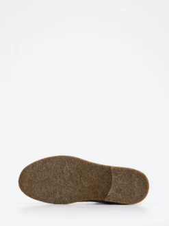 Astorflex – Chelsea Boots aus Veloursleder beigegrau