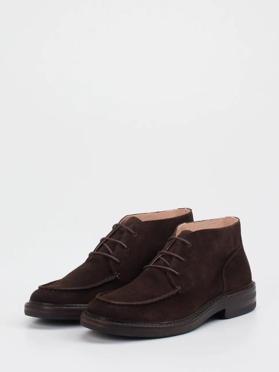 Astorflex – Desert Boots aus Veloursleder dunkelbraun