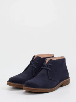 Astorflex – Desert Boots aus Veloursleder Dunkelblau