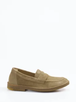 Astorflex – Loafer aus Veloursleder sandfarben