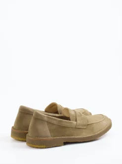 Astorflex – Loafer aus Veloursleder sandfarben