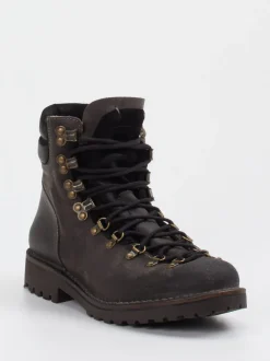 Astorflex – Wanderstiefeletten aus Veloursleder braun