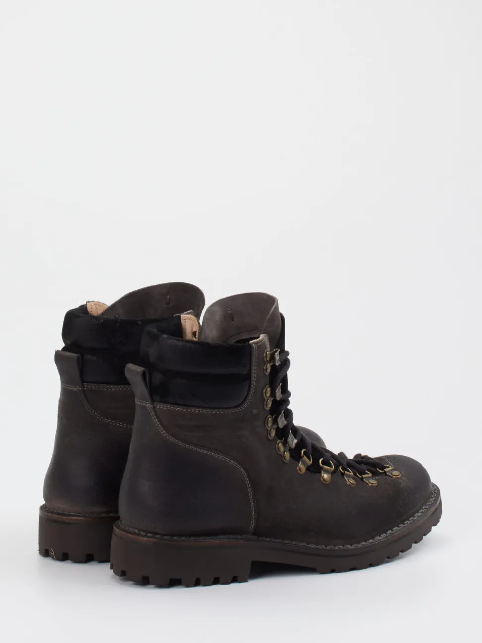 Astorflex – Wanderstiefeletten aus Veloursleder braun