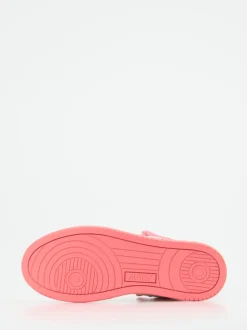 Autry – High-Top Sneaker aus Leder in Pink-Weiß