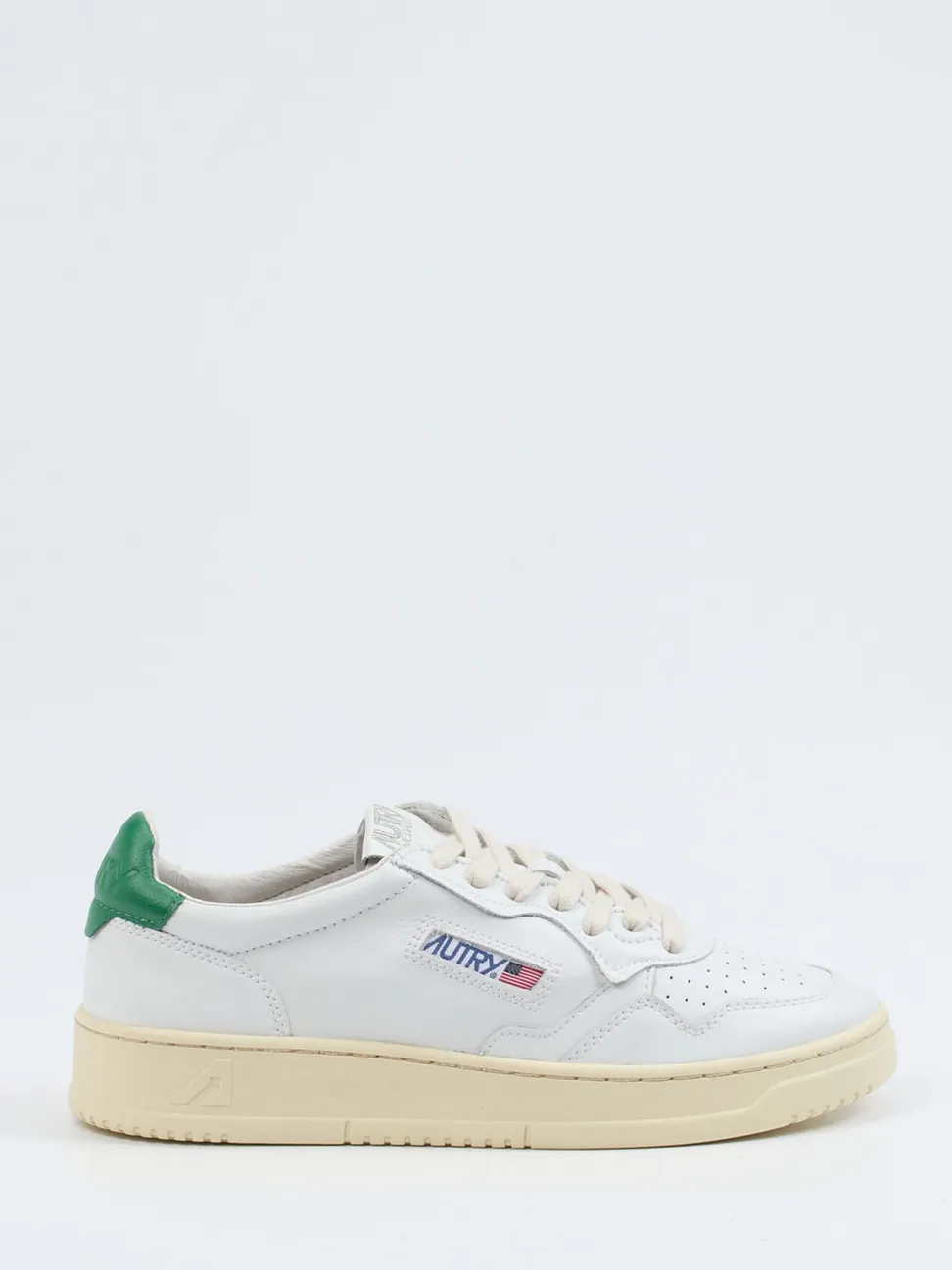 Autry – Low-Top Sneaker aus Kalbleder Weiß