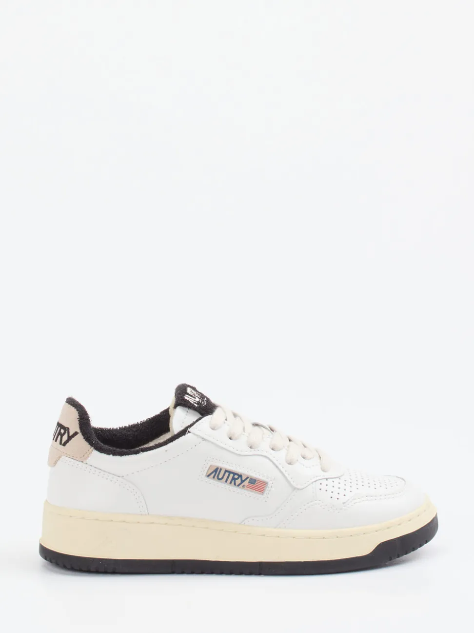 Autry – Low-Top Sneaker aus Kalbleder Offwhite
